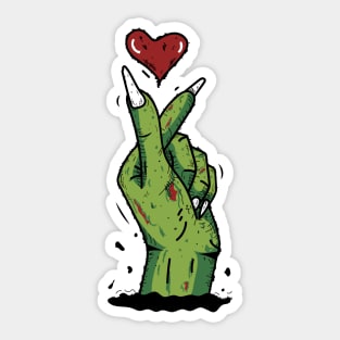 ZOMBIE HAND STICKER Sticker